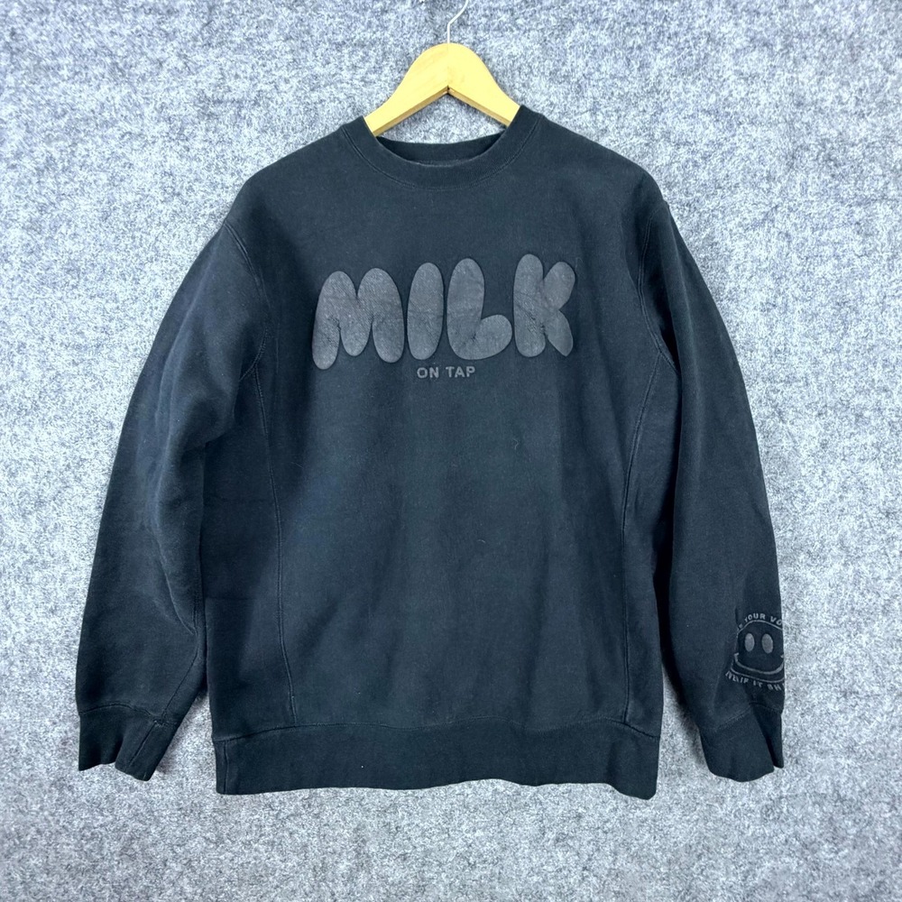 Milk Bar On Tap Sweatshirt Use Your Voice Even if it Shakes Independent Tradin